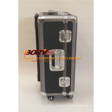 Grande valise médicale en aluminium de rangement d&#39;outils